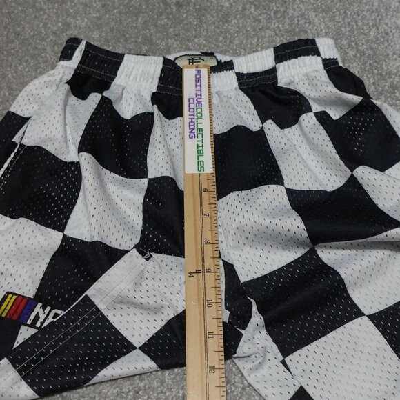 Eric Emanuel Black and White Checkered Men Shorts - Picture 8 of 13